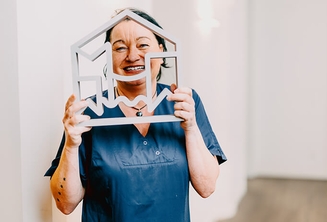 Moni, Zahnmedizinische Fachangestellte der Zahnarztpraxis Villa Mundgesund in Bamberg