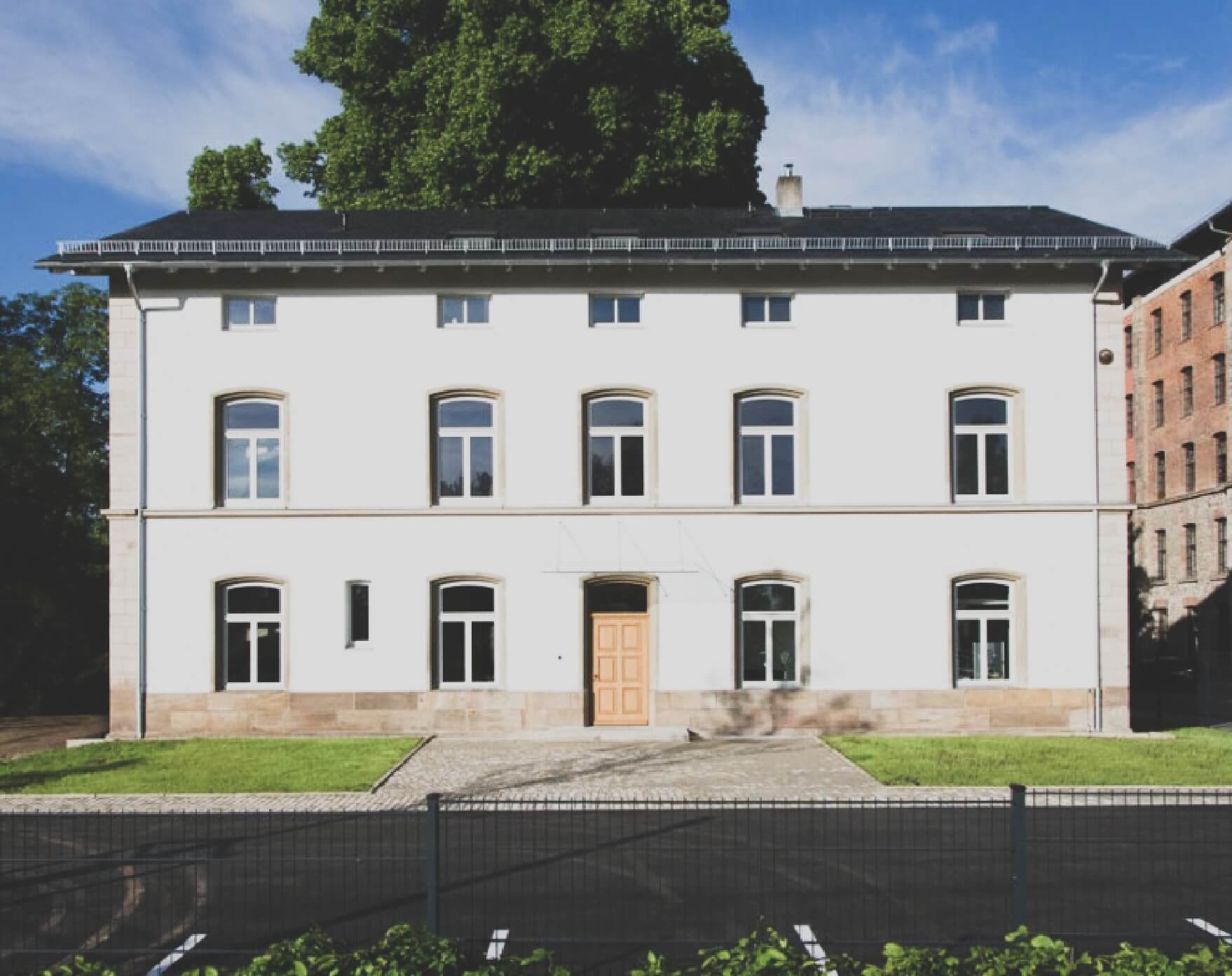 Die Villa Mundgesund auf der Elba Insel in Bamberg.