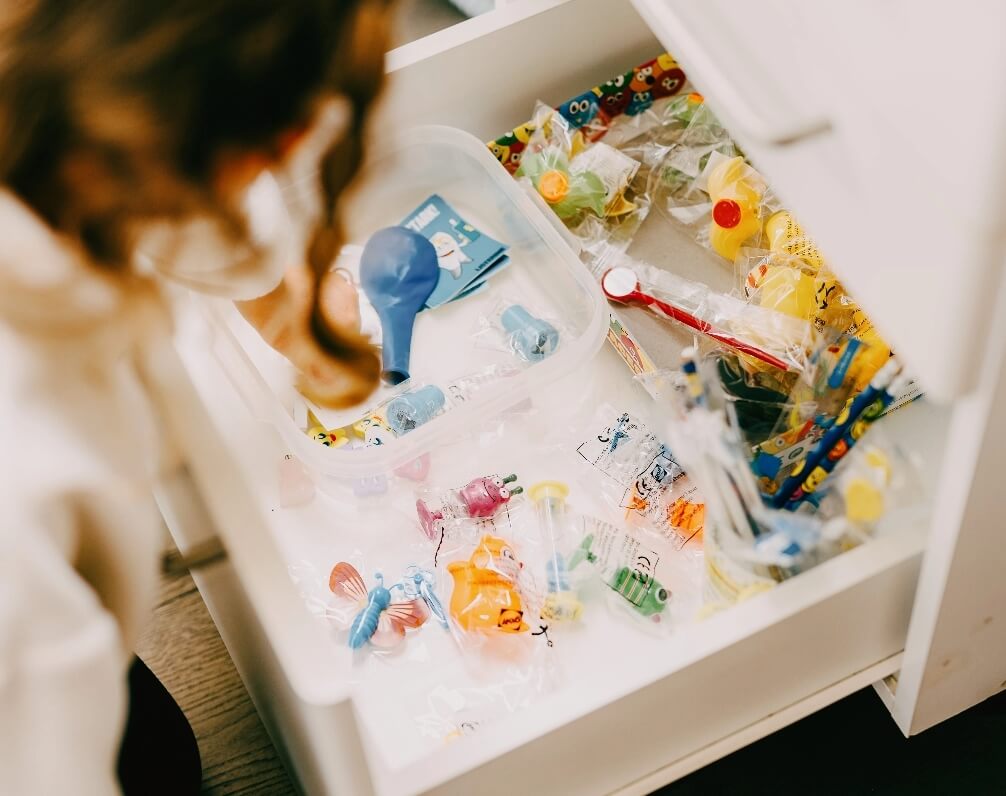 Die &#34;Schatzkiste&#34; der Zahnarztpraxis Villa Mundgesund in Bamberg