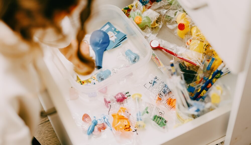 Die "Schatzkiste" der Zahnarztpraxis Villa Mundgesund in Bamberg